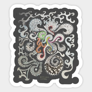 Unfurling Sticker